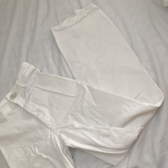 Zara White Wide Leg Jeans - Picture 1 of 6